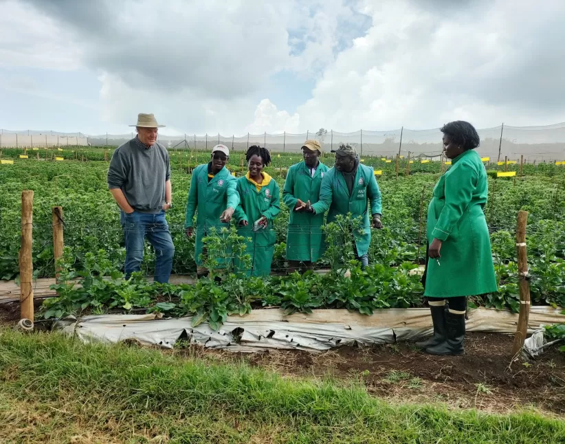 Marginpar Agronomist Ronald - team meeting