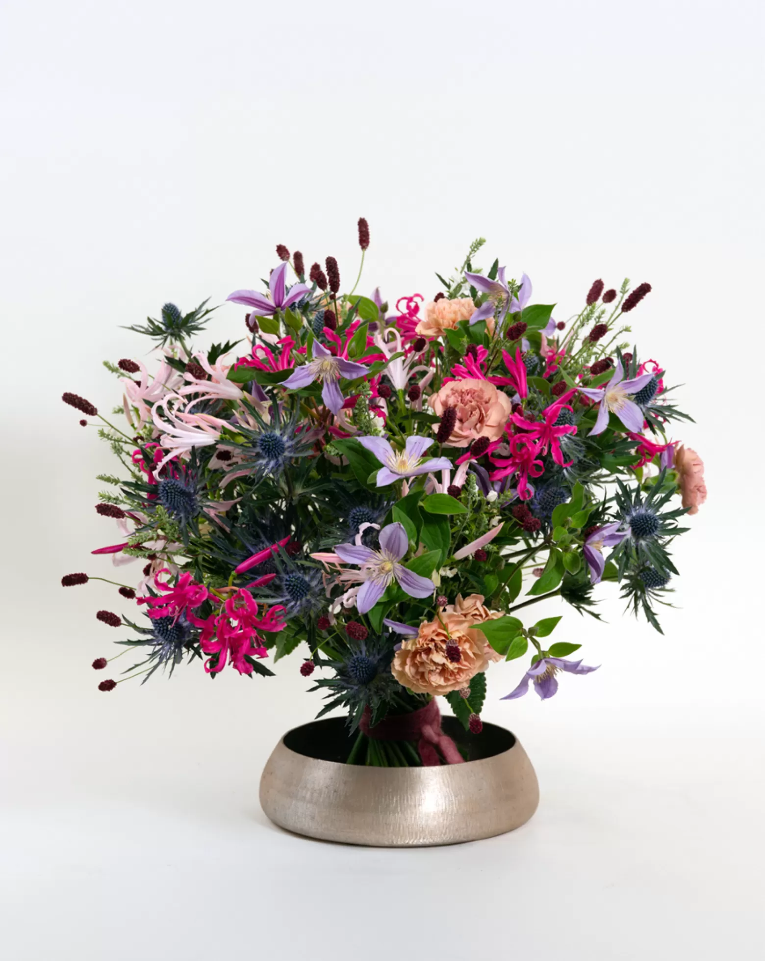 Eryngium Orion Questar - Marginpar cut flowers