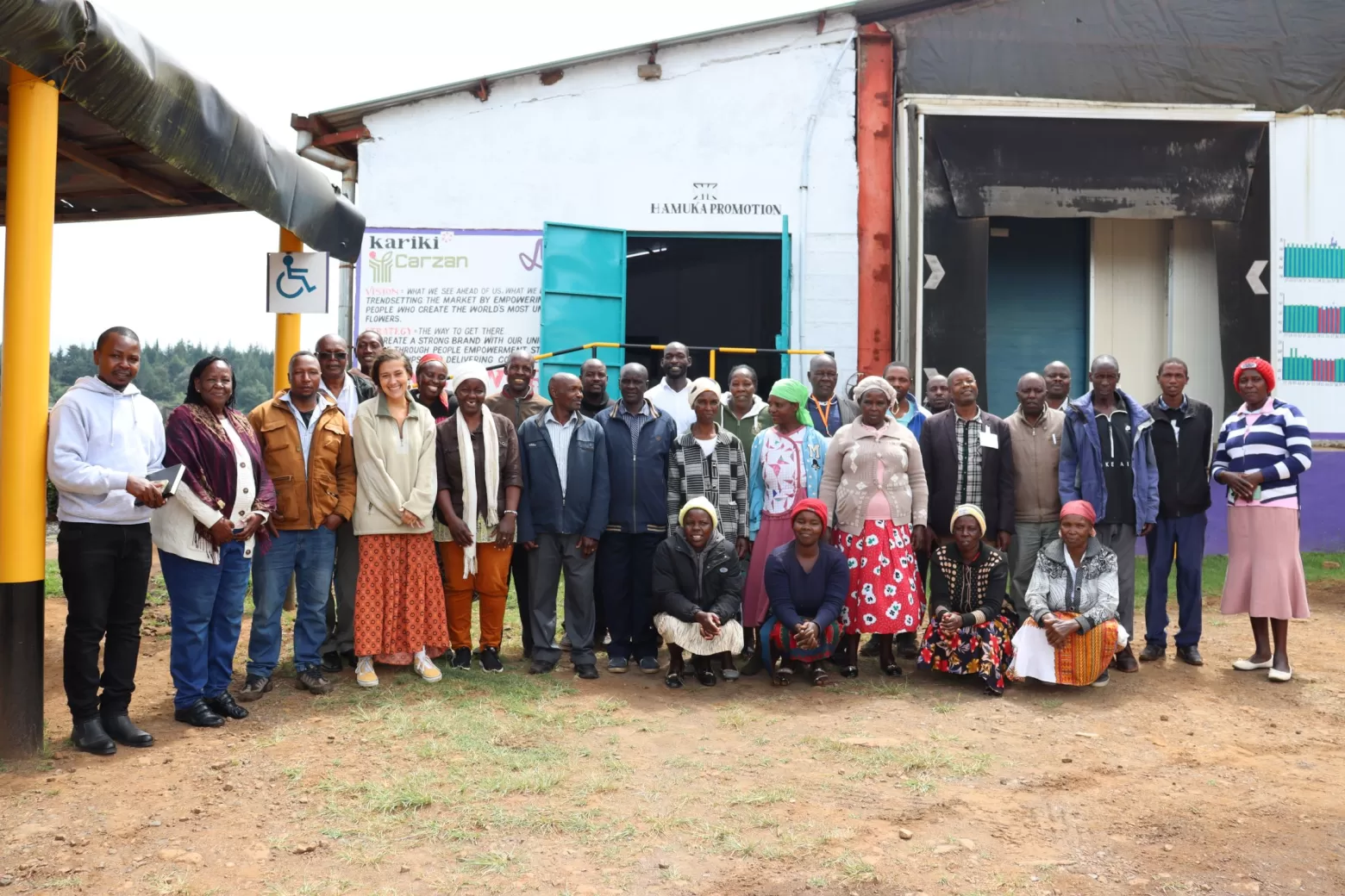 Eine der teilnehmenden Gemeinschaften