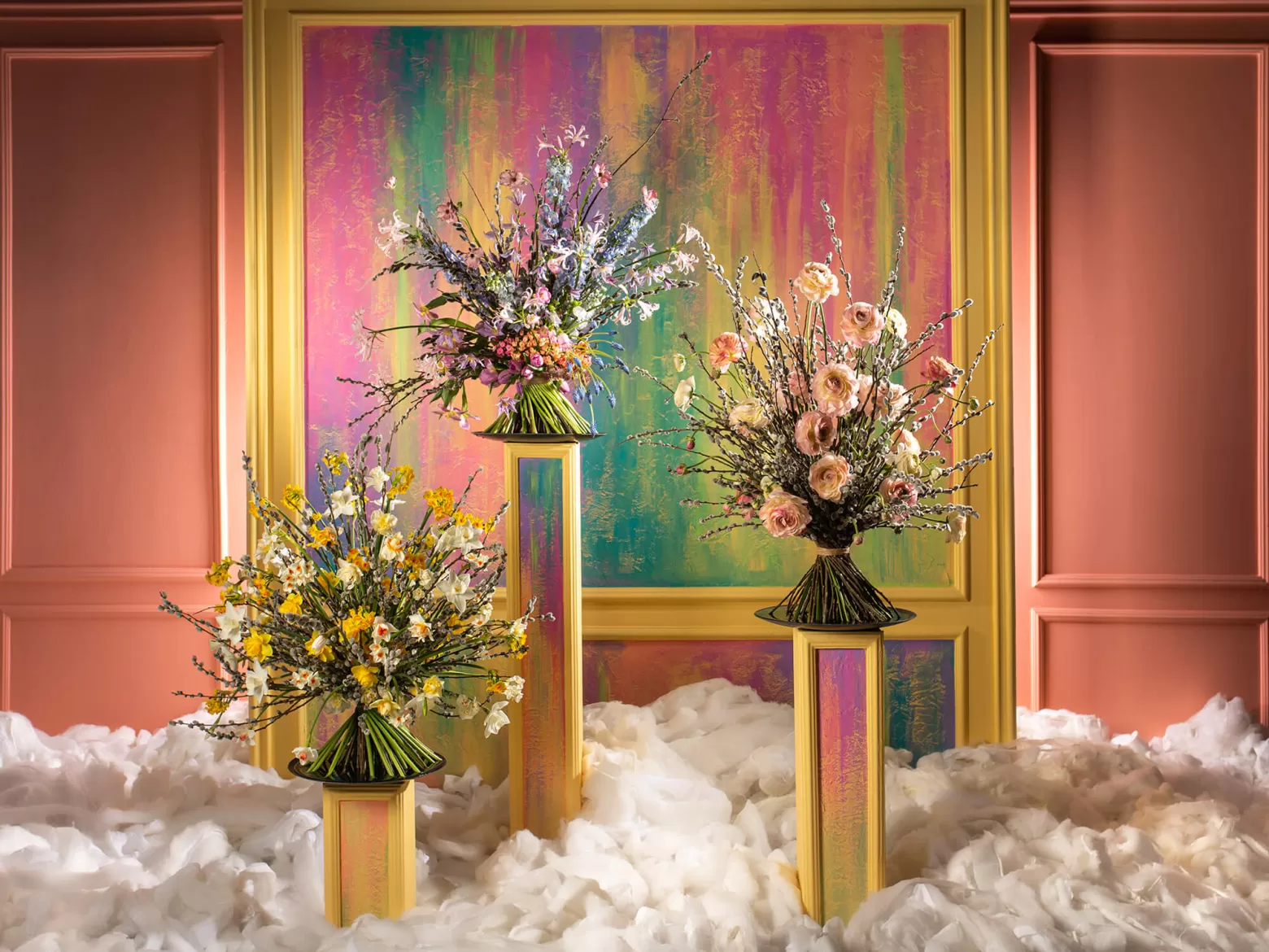 Pastel bloemen