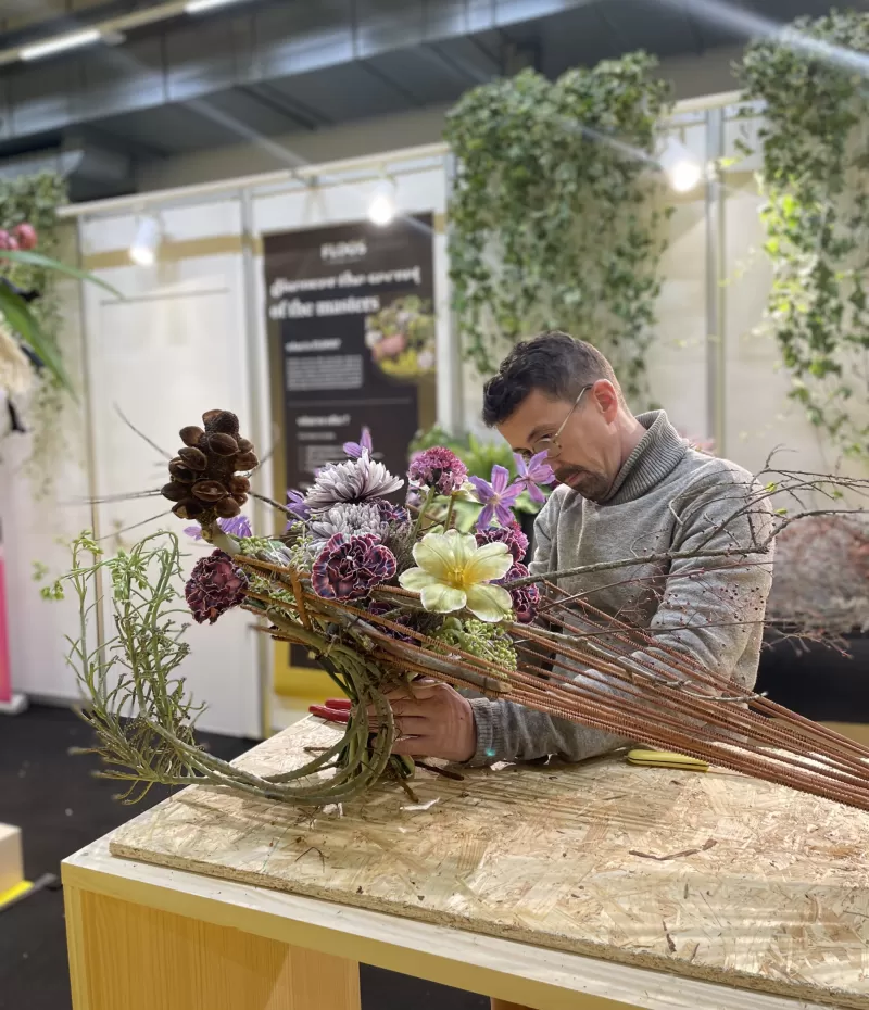 Frédéric Dupré FLOOS stand IPM Essen 2023