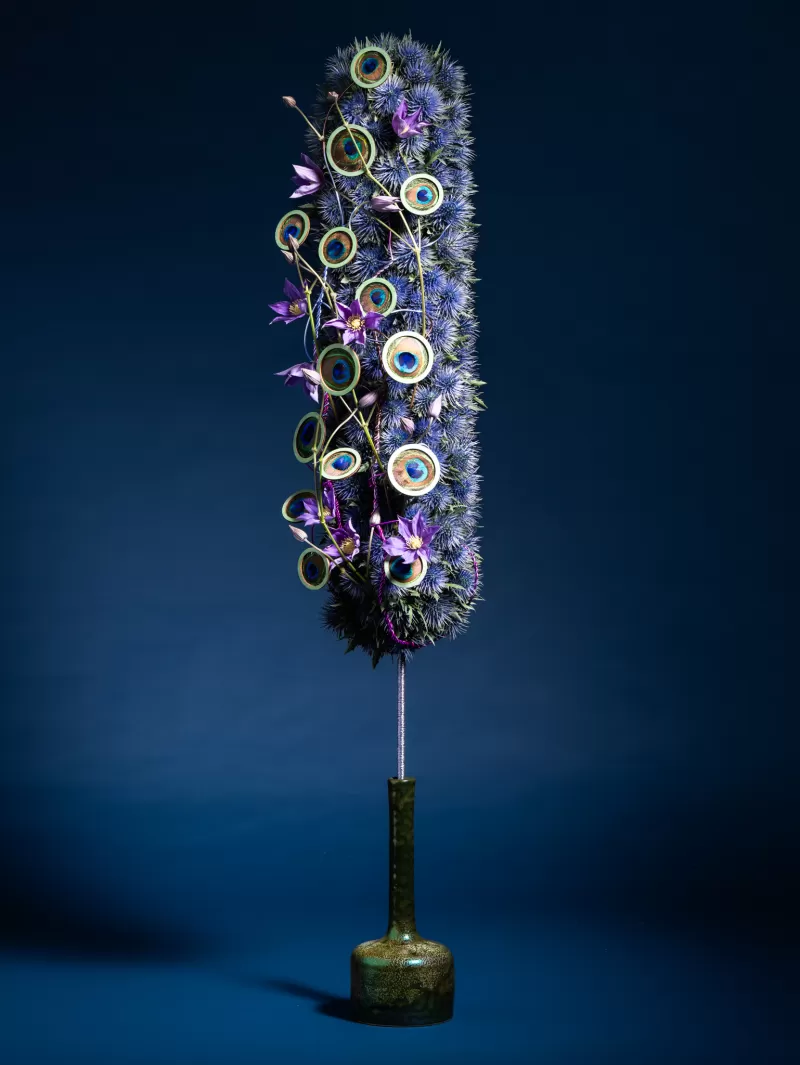 Hanneke Frankema design floral trends Eryngium