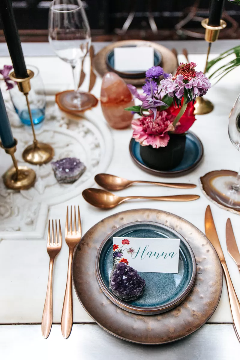 edelsteenthema tafel 