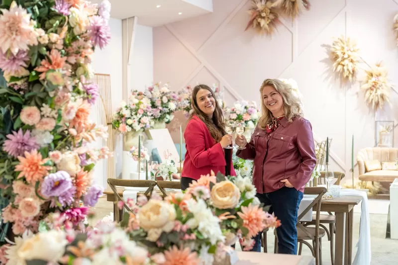 Tiffany van Lenten et Annemarie Hoekstra