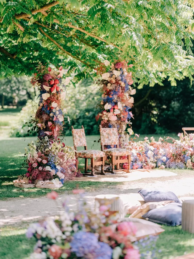 Bloemenservice - Pavillon de mariage