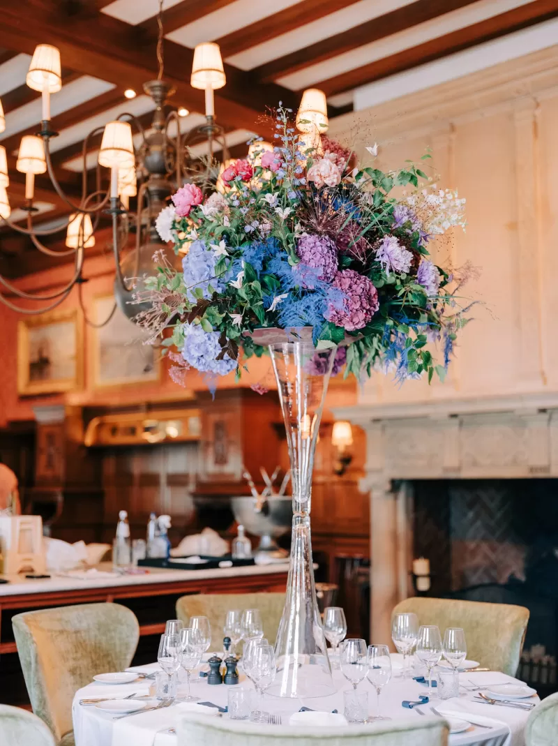 Service de fleurs - Composition de table