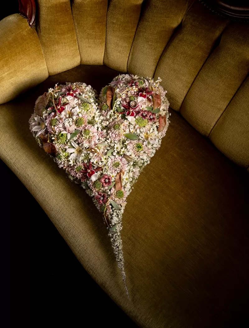 Ring Pillow - Scabiosa - Hanneke Frankema