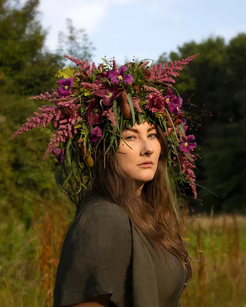 Mike Boerma - Floral headdress