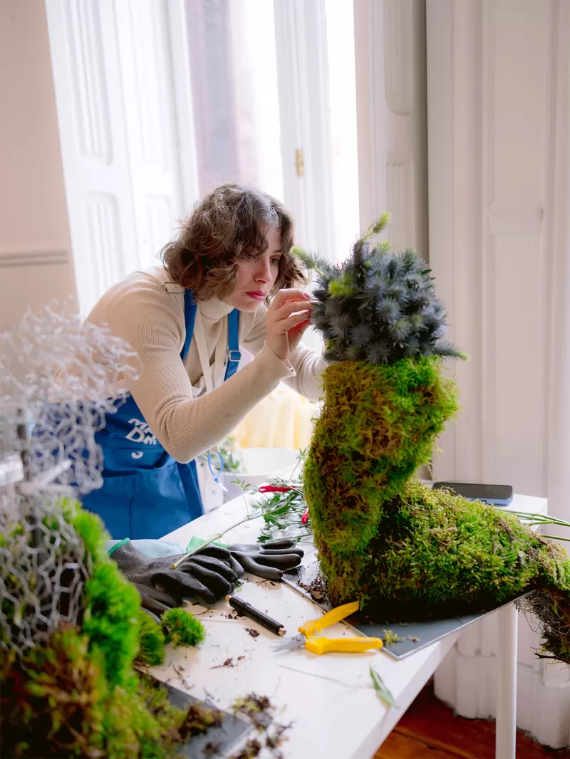 Madrid Blooms - Escultura floral