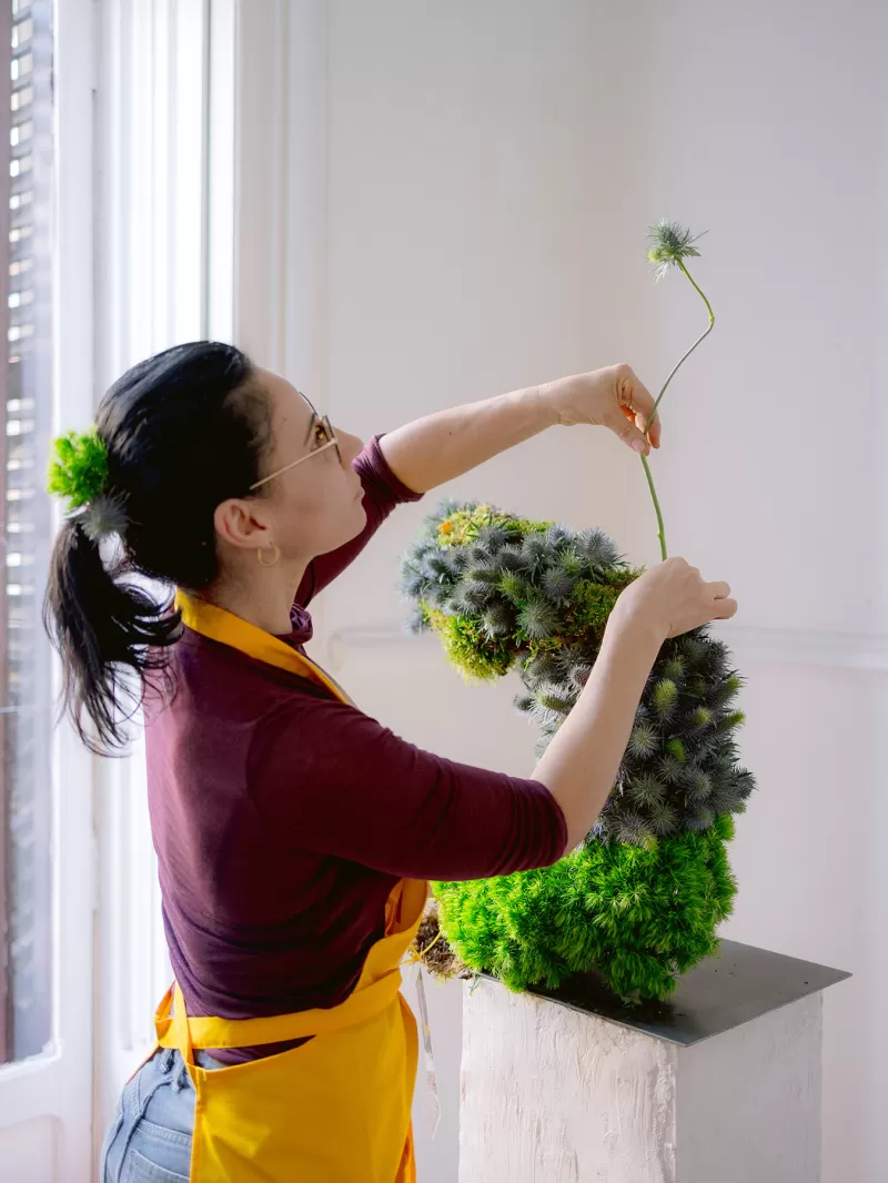 Madrid Blooms - Escultura floral
