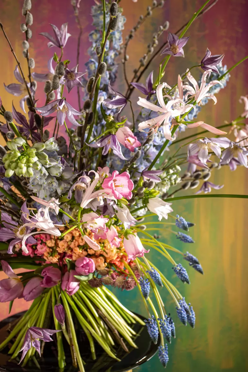 Pastel bloemen