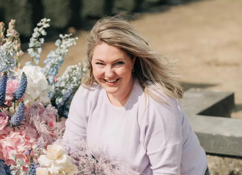 Gründerin und Inhaberin von Bloemenservice Nederland Annemarie Hoekstra