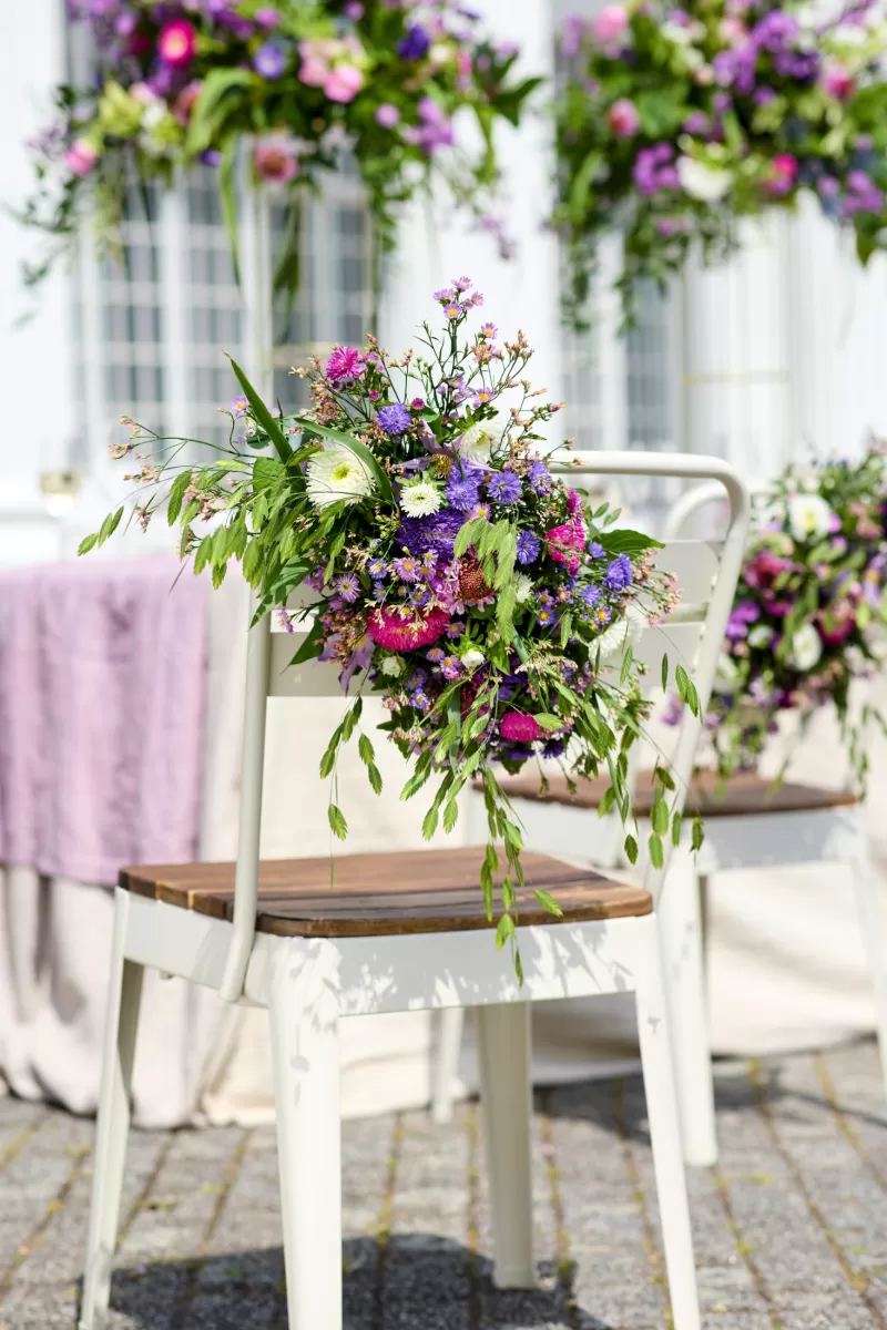 Wedding Chair - Asters
