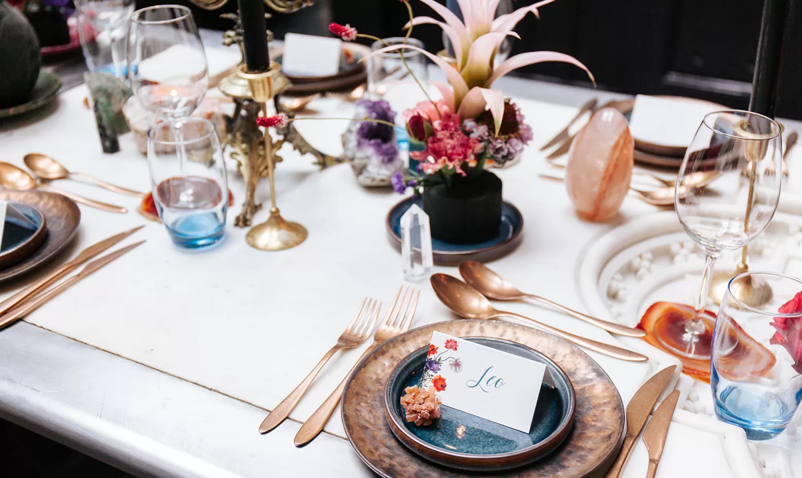 edelsteenthema tafel 