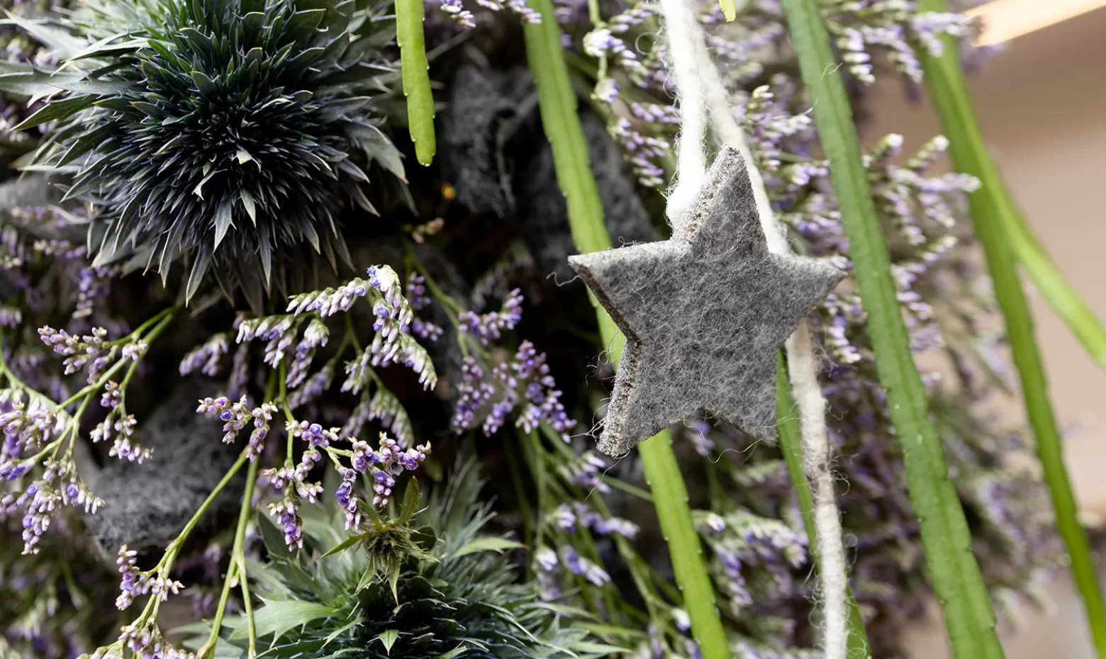 Christmas arrangement - detail