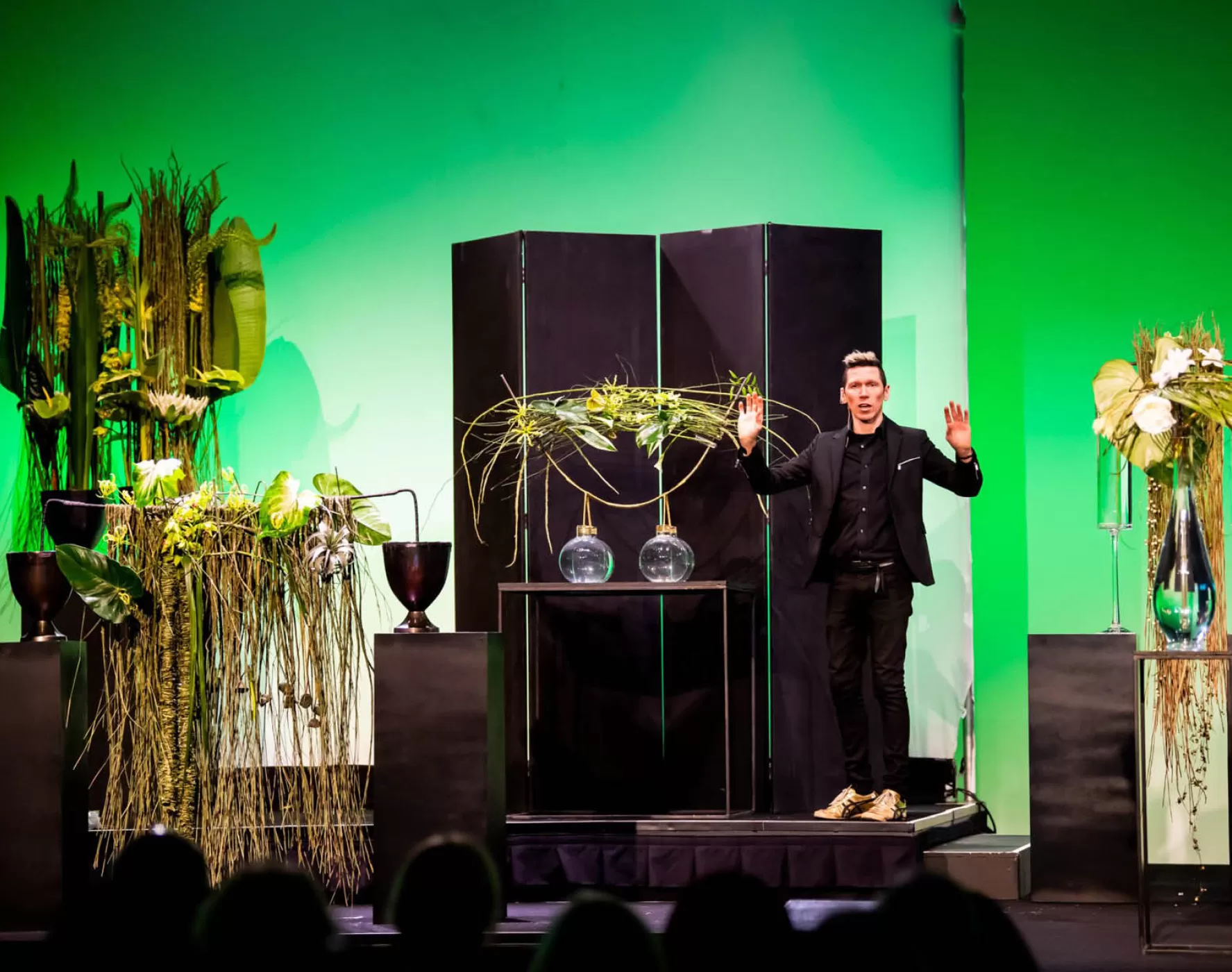 Botanica Ecologica bij Bart Hassam op AIFD Symposium "ROOTS" in Las Vegas