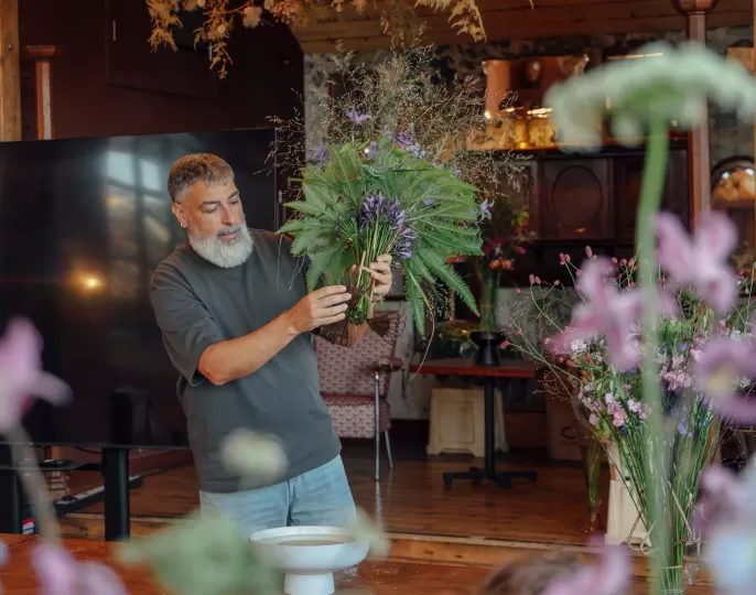 Escuela Europea de Floristería - Daniel